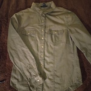 Forever 21 Snap Front Shirt